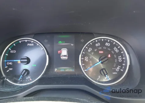 2020 Toyota Rav4 Hybrid Xle из США, поврежденный, VIN 4T3RWRFV9LU004092